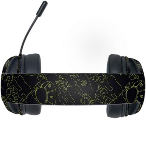 Adult Swim Rick and Morty Portal Travel Razer Kraken X Skin